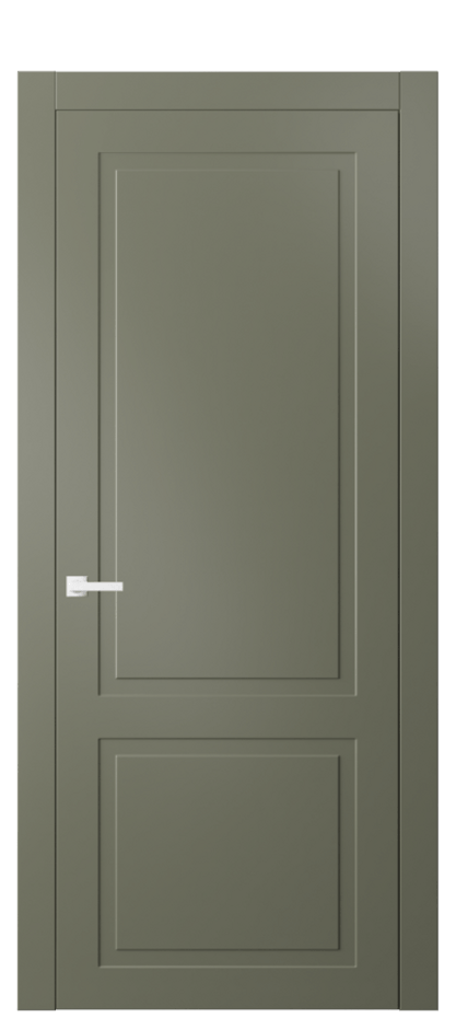 Межкомнатная дверь Neo Classic 8002 Матовый оливковый тёмный  Цена 63899 ₽ | Volhovec