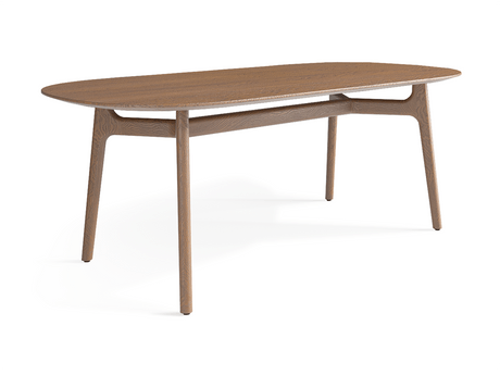 Мебель Стол Primo обеденный на 6 персон 200×95 см. Цвет Дуб каштановый матовый. Материал Массив дуба матовый. Коллекция Стол Primo обеденный на 6 персон 200×95 см. Картинка.