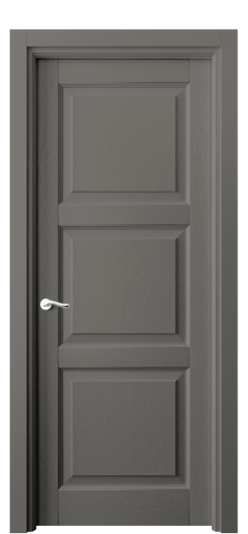 Дверь межкомнатная 0731 ДКЛС. Цвет Дуб классический серый. Материал Массив дуба эмаль. Коллекция Lignum. Картинка.