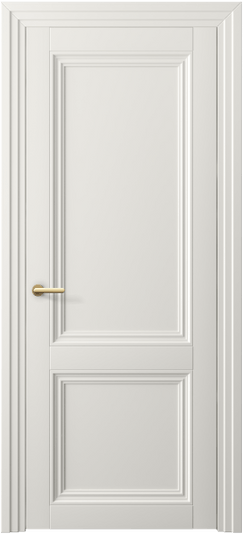 Дверь межкомнатная 2523 ПЭБЛ. Цвет ПЭТ белоснежный. Материал ПЭТ. Коллекция Centro. Картинка.