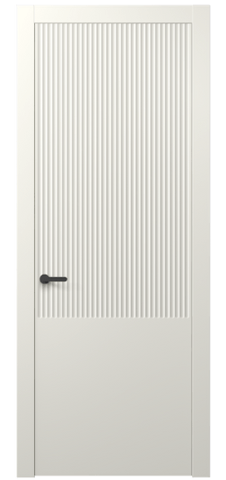 Дверь межкомнатная 8646 МЖМ . Цвет Матовый жемчужный. Материал Гладкая эмаль. Коллекция Alba. Картинка.