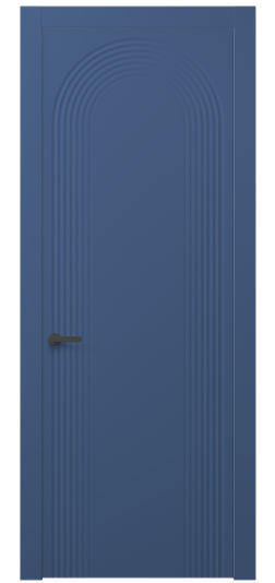Дверь межкомнатная 8648 Отдалённо-синий RAL 5023. Цвет RAL Отдалённо-синий RAL 5023. Материал Гладкая эмаль. Коллекция Alba. Картинка.