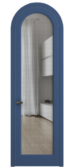 Дверь межкомнатная 6814 Отдалённо-синий RAL 5023 MS. Цвет RAL Отдалённо-синий RAL 5023. Материал Гладкая эмаль. Коллекция Palazzo. Картинка.