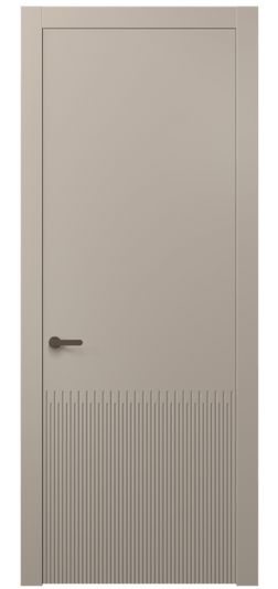 Дверь межкомнатная 8626 МБСК . Цвет Матовый бисквитный. Материал Гладкая эмаль. Коллекция Dune. Картинка.