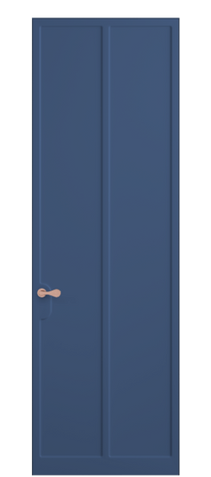 Дверь межкомнатная 7511 Отдалённо-синий RAL 5023. Цвет RAL Отдалённо-синий RAL 5023. Материал Гладкая эмаль. Коллекция Софтформ. Картинка.