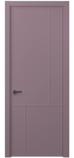 Дверь межкомнатная 8606 Пастельно-фиолетовый RAL 4009. Цвет RAL Пастельно-фиолетовый RAL 4009. Материал Гладкая эмаль. Коллекция Фрэйм. Картинка.