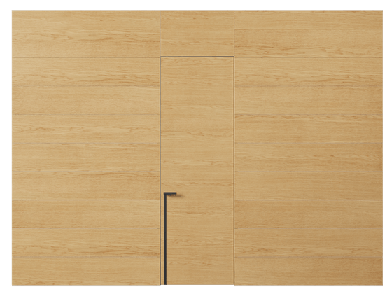 Панели для отделки стен Стеновая панель в древесной отделке Дуб золотой матовый. Цвет Дуб золотой матовый. Материал Шпон Naturwood. Коллекция Древесные отделки. Картинка.